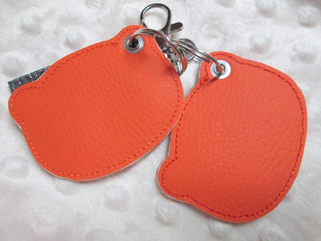 Rückseite der Tiger-Schlüsselanhänger