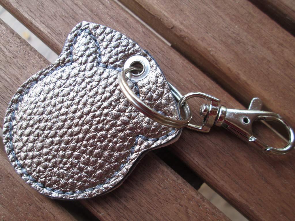 Rückseite dea Zebra-Schlüsselanhänger